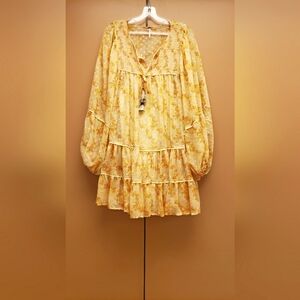 Free People Free Swinging Dress Size L